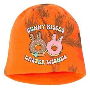 Easter Bunny Wishes Donuts Rabbit Carrot Retro Groovy Gift Kati - Camo Knit Beanie