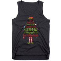 Elf Best Way To Spread Christmas Cheer Is Singing Loud Tank Top