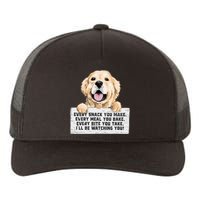 Every Bite You Take I'll Be Watching You Golden Retriever Yupoong Adult 5-Panel Trucker Hat