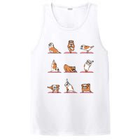 English Bulldog Yoga Puppy Yoga Poses And Meditation PosiCharge Competitor Tank