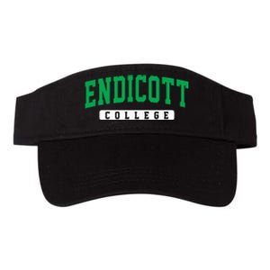 Endicott College Arch Valucap Bio-Washed Visor