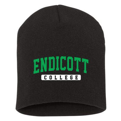 Endicott College Arch Short Acrylic Beanie