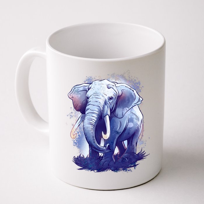 Elephant Colorful Art Mug