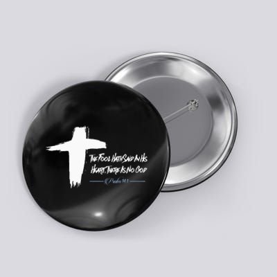 Easter Cross April Fool's Day Psalm 141 Christian Button