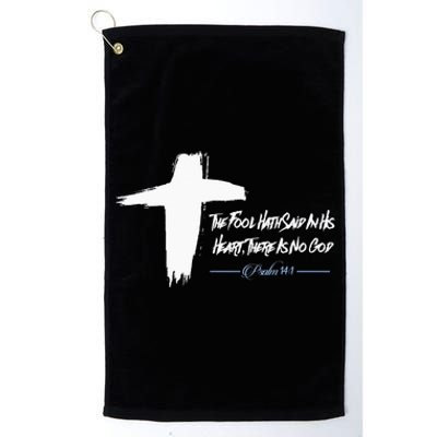 Easter Cross April Fool's Day Psalm 141 Christian Platinum Collection Golf Towel