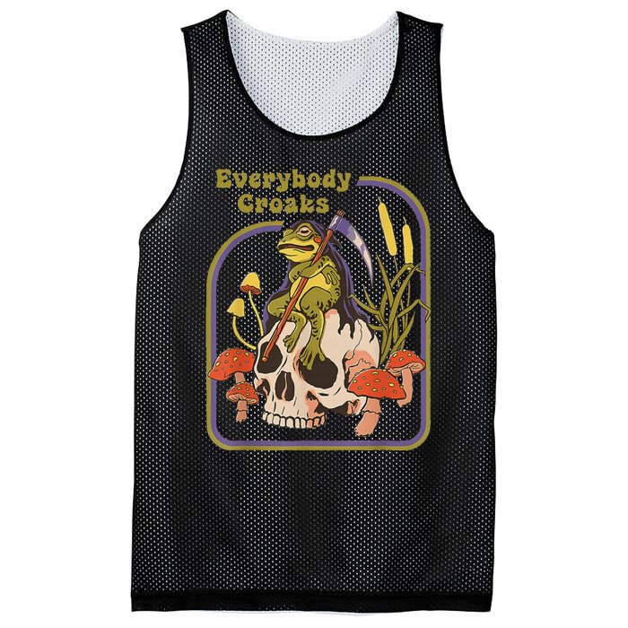 Everybody Croaks Apparel Mesh Reversible Basketball Jersey Tank