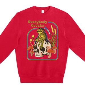 Everybody Croaks Apparel Premium Crewneck Sweatshirt