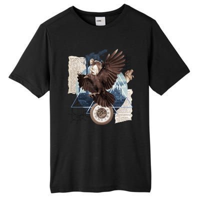 Eagle Collage Ancient Artifact Piece Tall Fusion ChromaSoft Performance T-Shirt