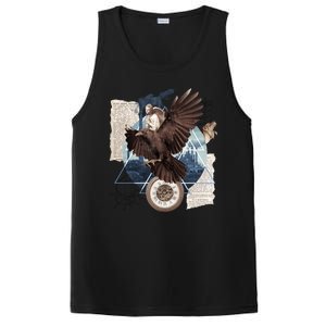 Eagle Collage Ancient Artifact Piece PosiCharge Competitor Tank