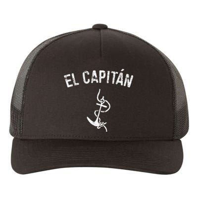 El Capitan Anchor Captain Skipper Yupoong Adult 5-Panel Trucker Hat