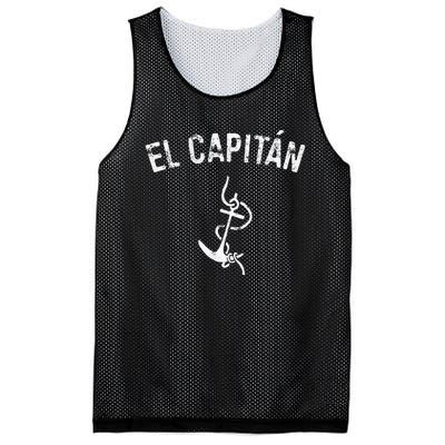 El Capitan Anchor Captain Skipper Mesh Reversible Basketball Jersey Tank