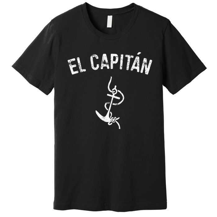 El Capitan Anchor Captain Skipper Premium T-Shirt