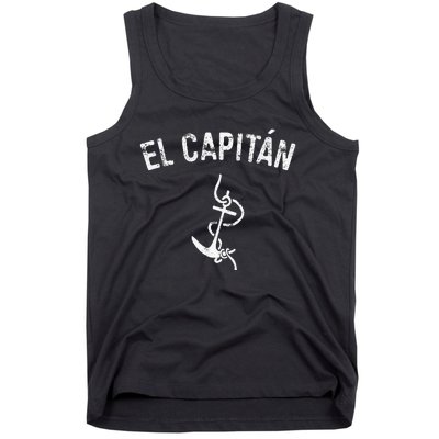 El Capitan Anchor Captain Skipper Tank Top