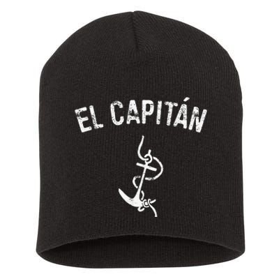 El Capitan Anchor Captain Skipper Short Acrylic Beanie