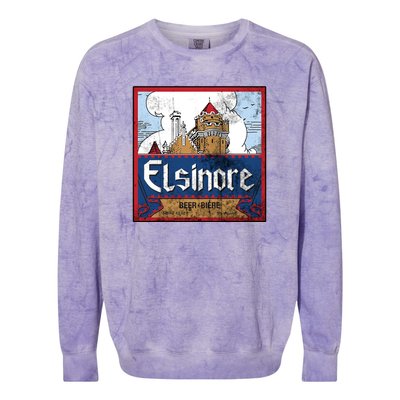 Elsinore Craft Beer Brewing Vintage Colorblast Crewneck Sweatshirt