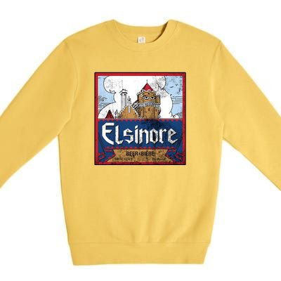 Elsinore Craft Beer Brewing Vintage Premium Crewneck Sweatshirt