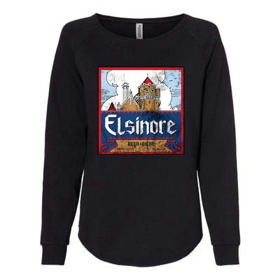 Elsinore Craft Beer Brewing Vintage Womens California Wash Sweatshirt