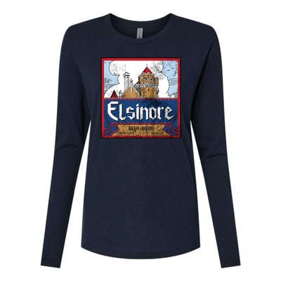 Elsinore Craft Beer Brewing Vintage Womens Cotton Relaxed Long Sleeve T-Shirt