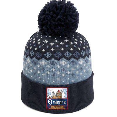 Elsinore Craft Beer Brewing Vintage The Baniff Cuffed Pom Beanie