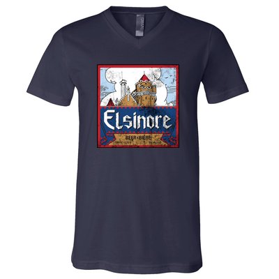 Elsinore Craft Beer Brewing Vintage V-Neck T-Shirt