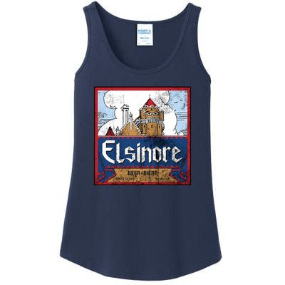 Elsinore Craft Beer Brewing Vintage Ladies Essential Tank