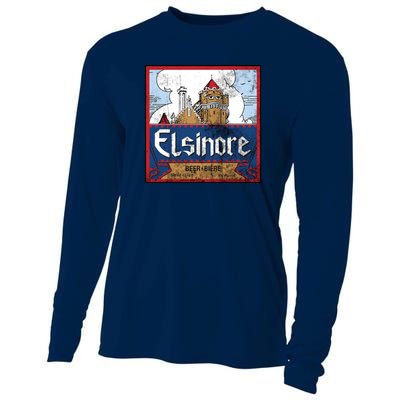 Elsinore Craft Beer Brewing Vintage Cooling Performance Long Sleeve Crew