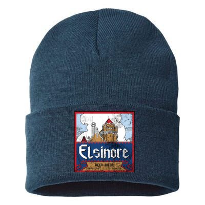 Elsinore Craft Beer Brewing Vintage Sustainable Knit Beanie