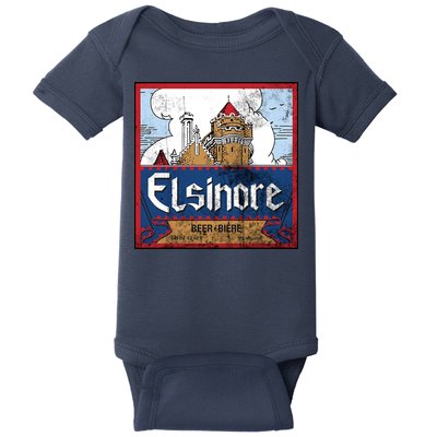 Elsinore Craft Beer Brewing Vintage Baby Bodysuit