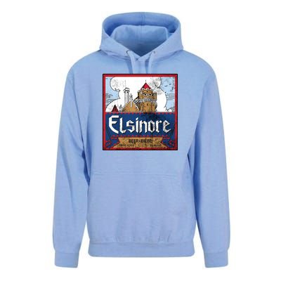 Elsinore Craft Beer Brewing Vintage Unisex Surf Hoodie