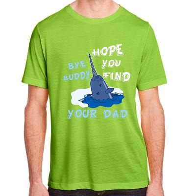 Elf Christmas Bye Buddyhopeyoufind Your Dad Hoodie Adult ChromaSoft Performance T-Shirt