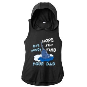 Elf Christmas Bye Buddyhopeyoufind Your Dad Hoodie Ladies PosiCharge Tri-Blend Wicking Draft Hoodie Tank