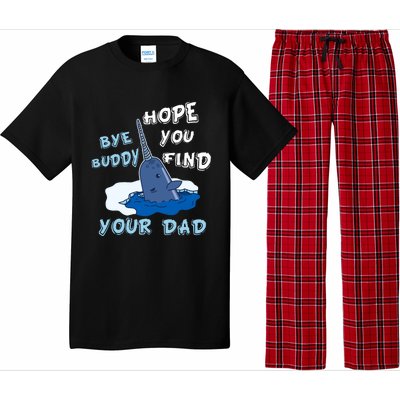 Elf Christmas Bye Buddyhopeyoufind Your Dad Hoodie Pajama Set