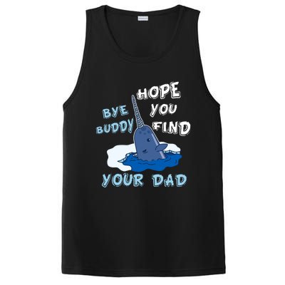 Elf Christmas Bye Buddyhopeyoufind Your Dad Hoodie PosiCharge Competitor Tank