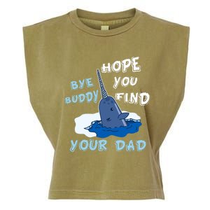 Elf Christmas Bye Buddyhopeyoufind Your Dad Hoodie Garment-Dyed Women's Muscle Tee