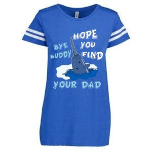 Elf Christmas Bye Buddyhopeyoufind Your Dad Hoodie Enza Ladies Jersey Football T-Shirt