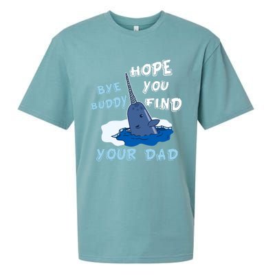 Elf Christmas Bye Buddyhopeyoufind Your Dad Hoodie Sueded Cloud Jersey T-Shirt