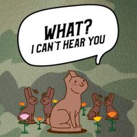 Easter Chocolate Bunny Rabbit Funny I Cant Hear You Legacy Tie Dye Trucker Hat