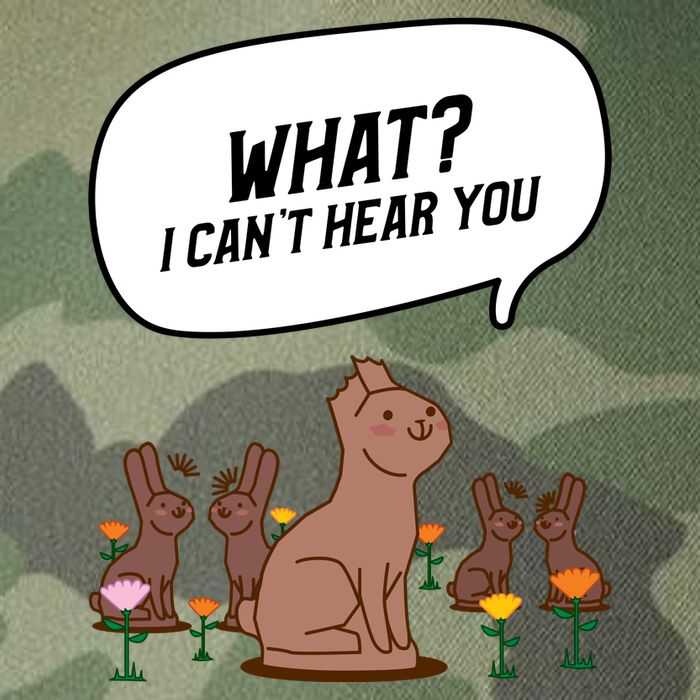 Easter Chocolate Bunny Rabbit Funny I Cant Hear You Legacy Tie Dye Trucker Hat