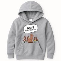 Easter Chocolate Bunny Rabbit Funny I Cant Hear You Kids Hoodie