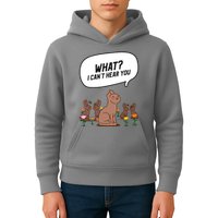 Easter Chocolate Bunny Rabbit Funny I Cant Hear You Kids Hoodie