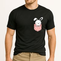 Easter Cute Bunny In Pocket Cooling Performance Crew T-Shirt