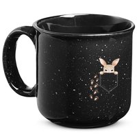 Easter Cute Bunny In Pocket Rabbit Footprints 15oz Campfire Ceramic Mug