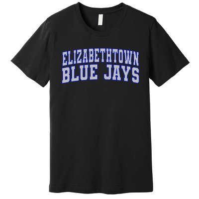 Elizabethtown College Blue Jays Wht01 Premium T-Shirt