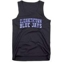 Elizabethtown College Blue Jays Wht01 Tank Top