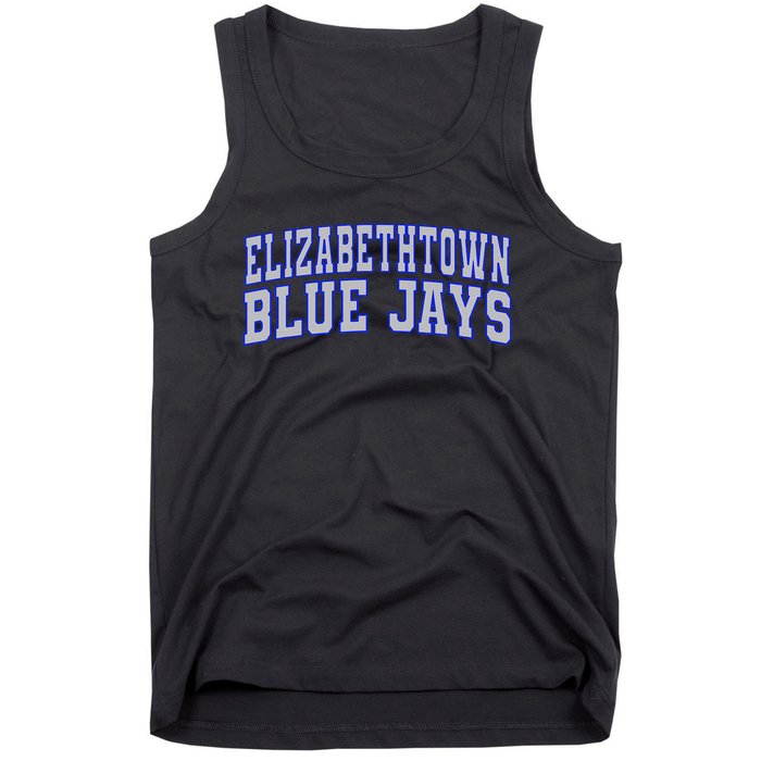 Elizabethtown College Blue Jays Wht01 Tank Top