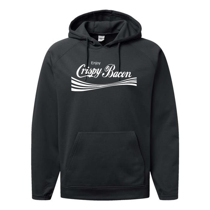 Enjoy Crispy Bacon Performance Fleece Hoodie