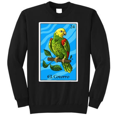 El Cotorro Card Mexican Lottery Card Sweatshirt