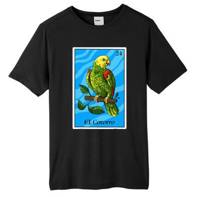 El Cotorro Card Mexican Lottery Card Tall Fusion ChromaSoft Performance T-Shirt