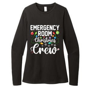 Er Christmas Crew Emergency Room Funny Xmas Nurse Nursing Gift Womens CVC Long Sleeve Shirt