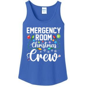 Er Christmas Crew Emergency Room Funny Xmas Nurse Nursing Gift Ladies Essential Tank